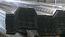 吉首客戶第一次訂購YX51-342-1025型鍍鋅樓承板